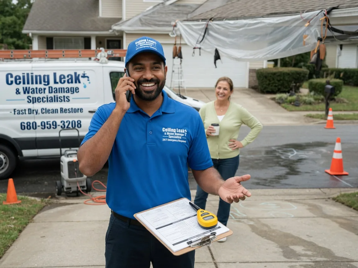 Ceiling Leak Cleanup Sanford, MI FAQs
